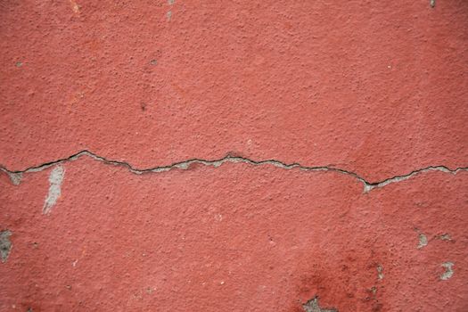 Before — bare cracked patio area