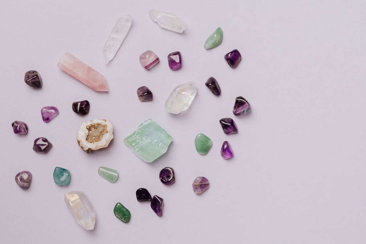 Edelstein Sammlung fur Investoren - Kristalle und Gemstones
