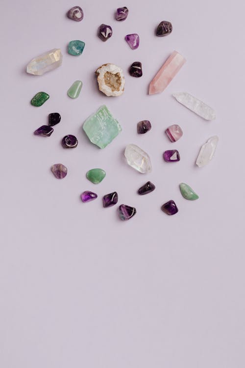 Δωρεάν στοκ φωτογραφιών με flatlay, quartz, rock