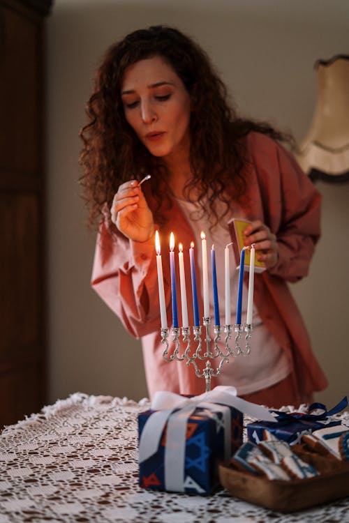Δωρεάν στοκ φωτογραφιών με hanukkah, hanukkiah, menorah Φωτογραφία από στοκ φωτογραφιών