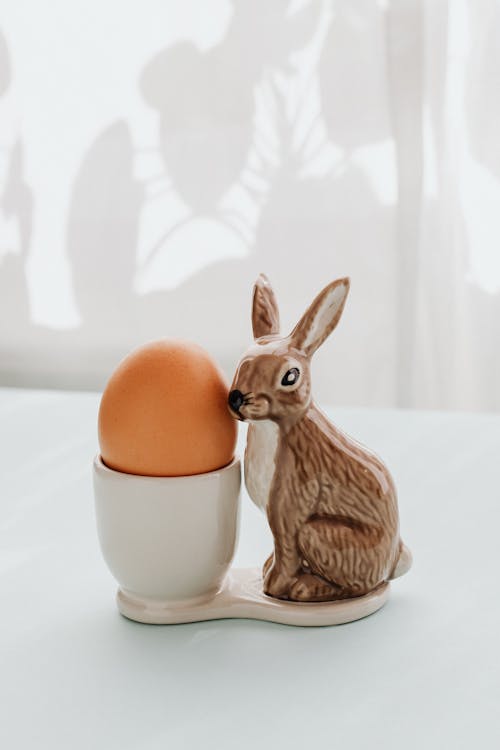 Immagine gratuita di Buona Pasqua, ceramica, coniglietto