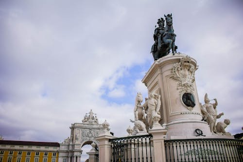Бесплатное стоковое фото с квадрат, памятник, португалия