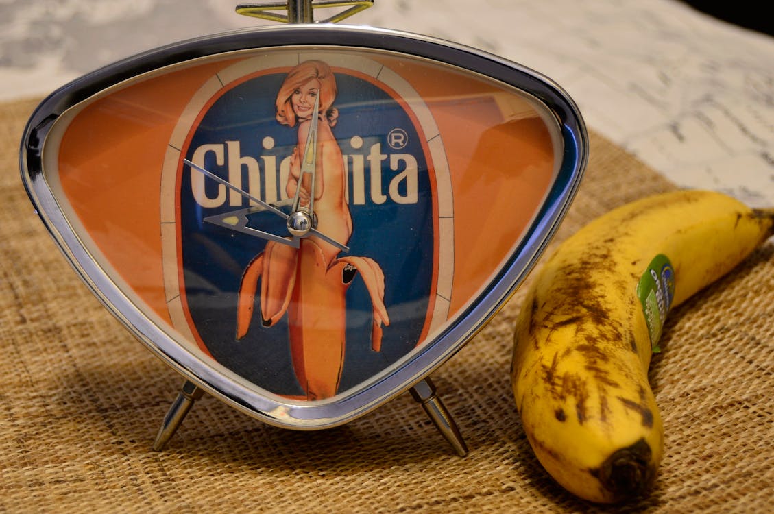 Free stock photo of banana, chiquita, fruit