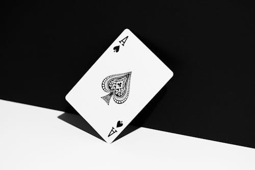 Photograph of an Ace Playing Card