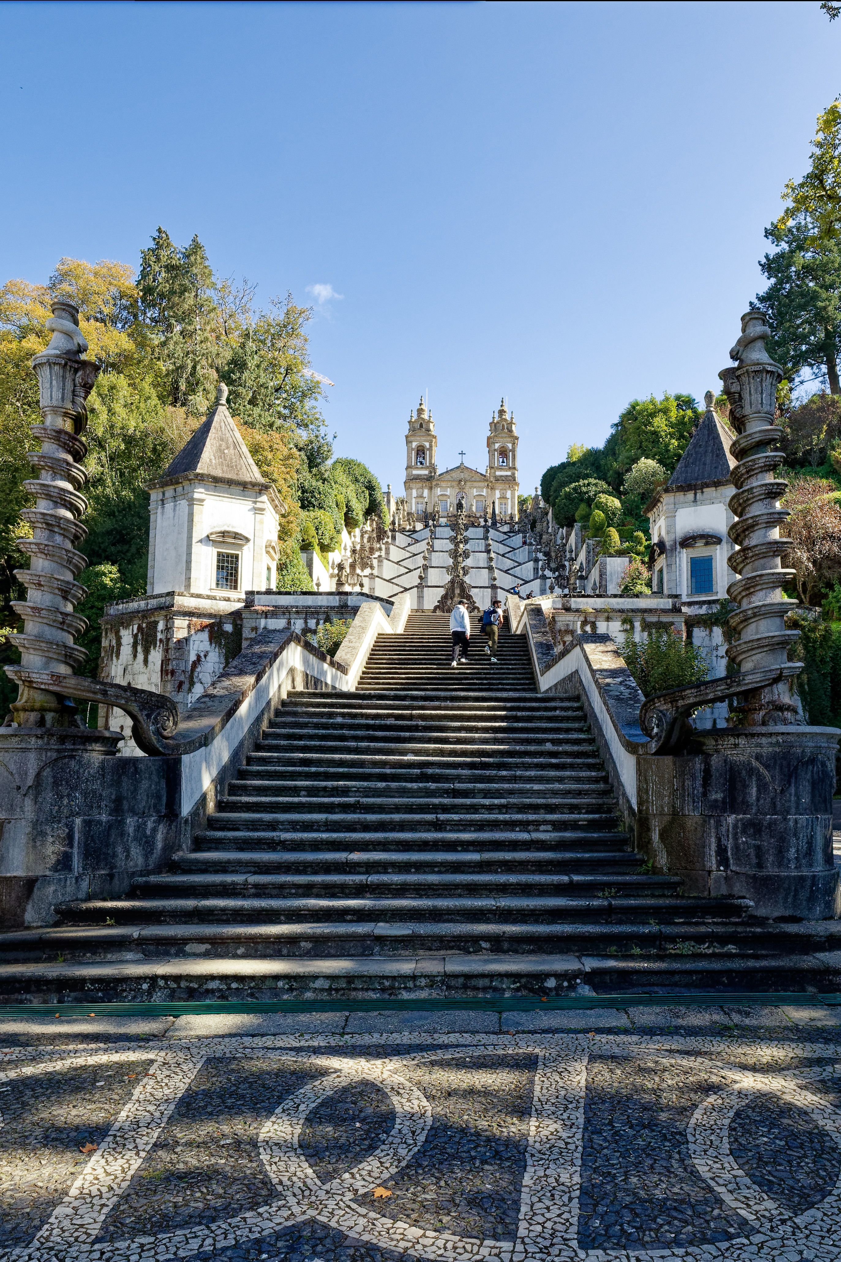 Bom Jesus do Monte Staircase in Braga, Portugal · Free Stock Photo