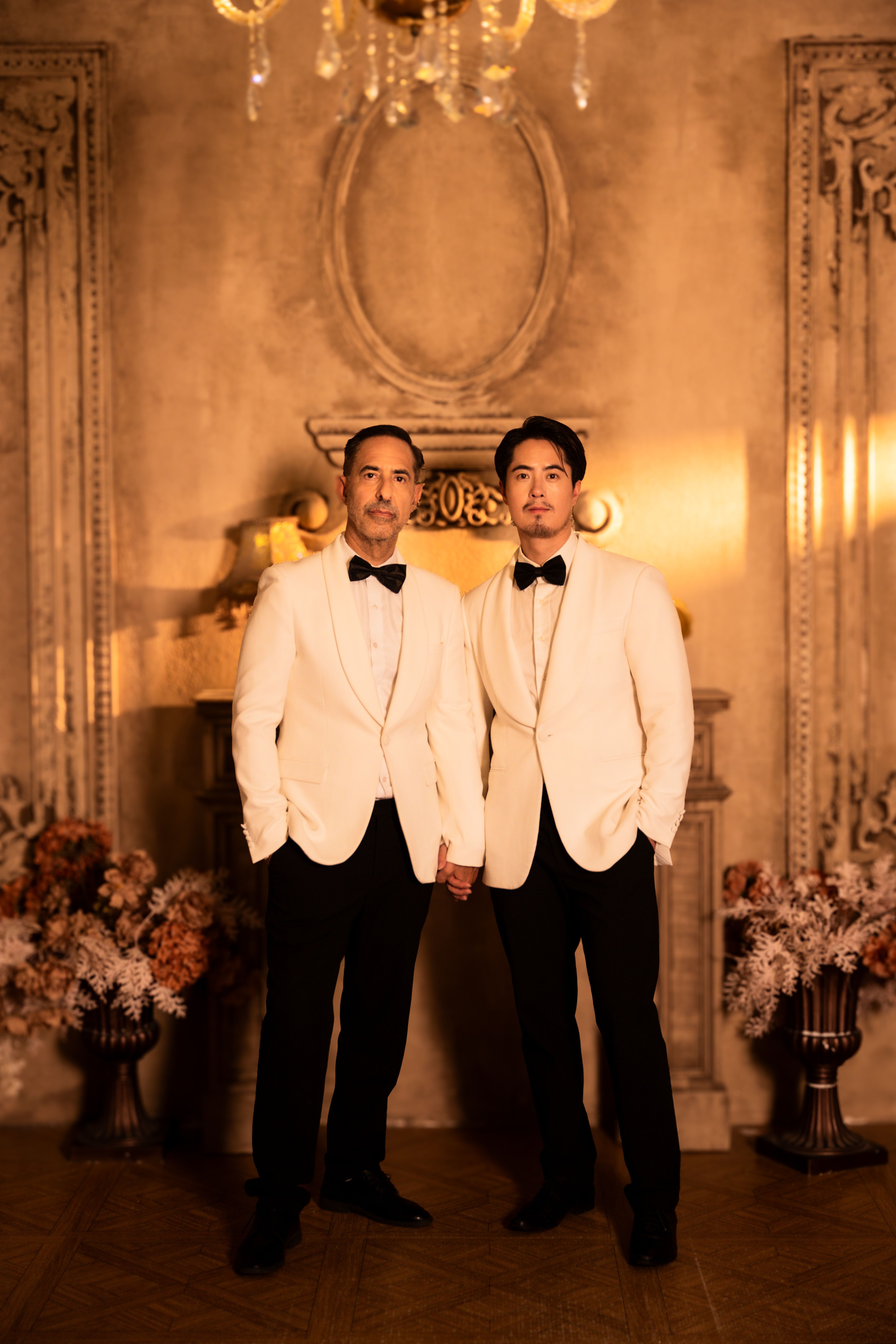 Elegant Portrait of Two Men in Formal Attire · Free Stock Photo
