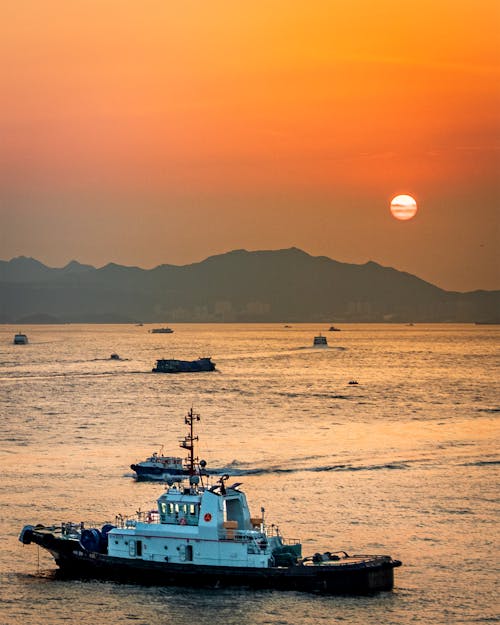 Kostenloses Stock Foto zu aussicht, boot fähre, boote