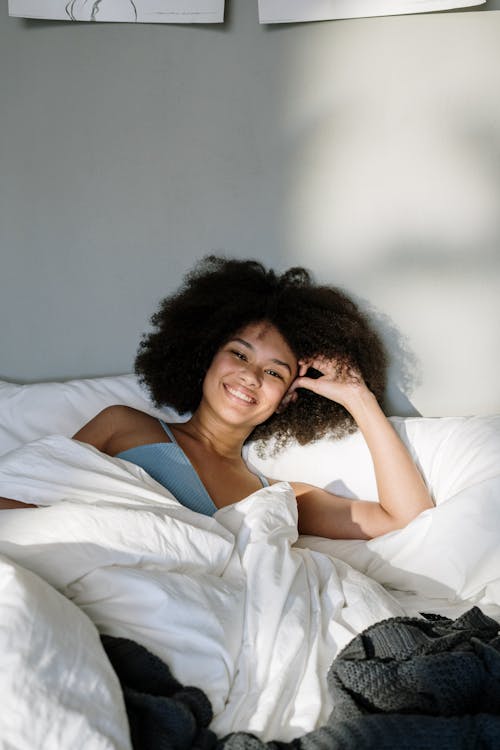 Free stock photo of afro, afro hair, at home