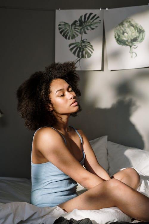 Free stock photo of afro, afro hair, appartment Stock Photo