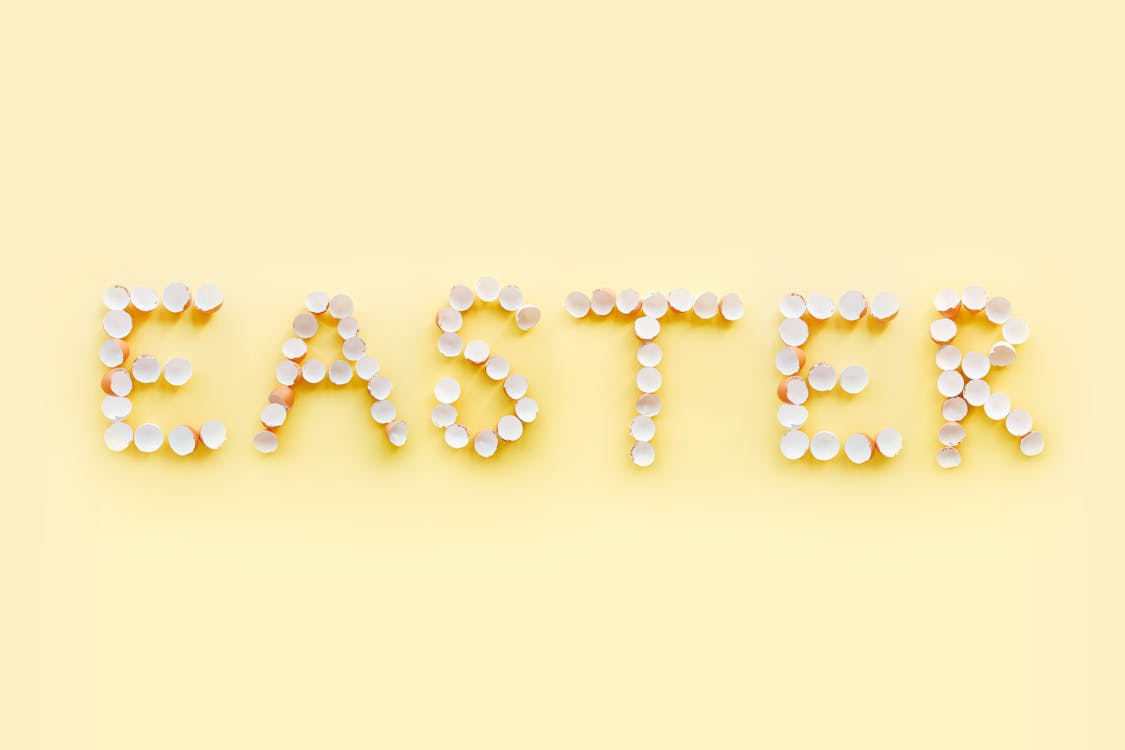 Ostern Geschrieben Mit Eierschalen