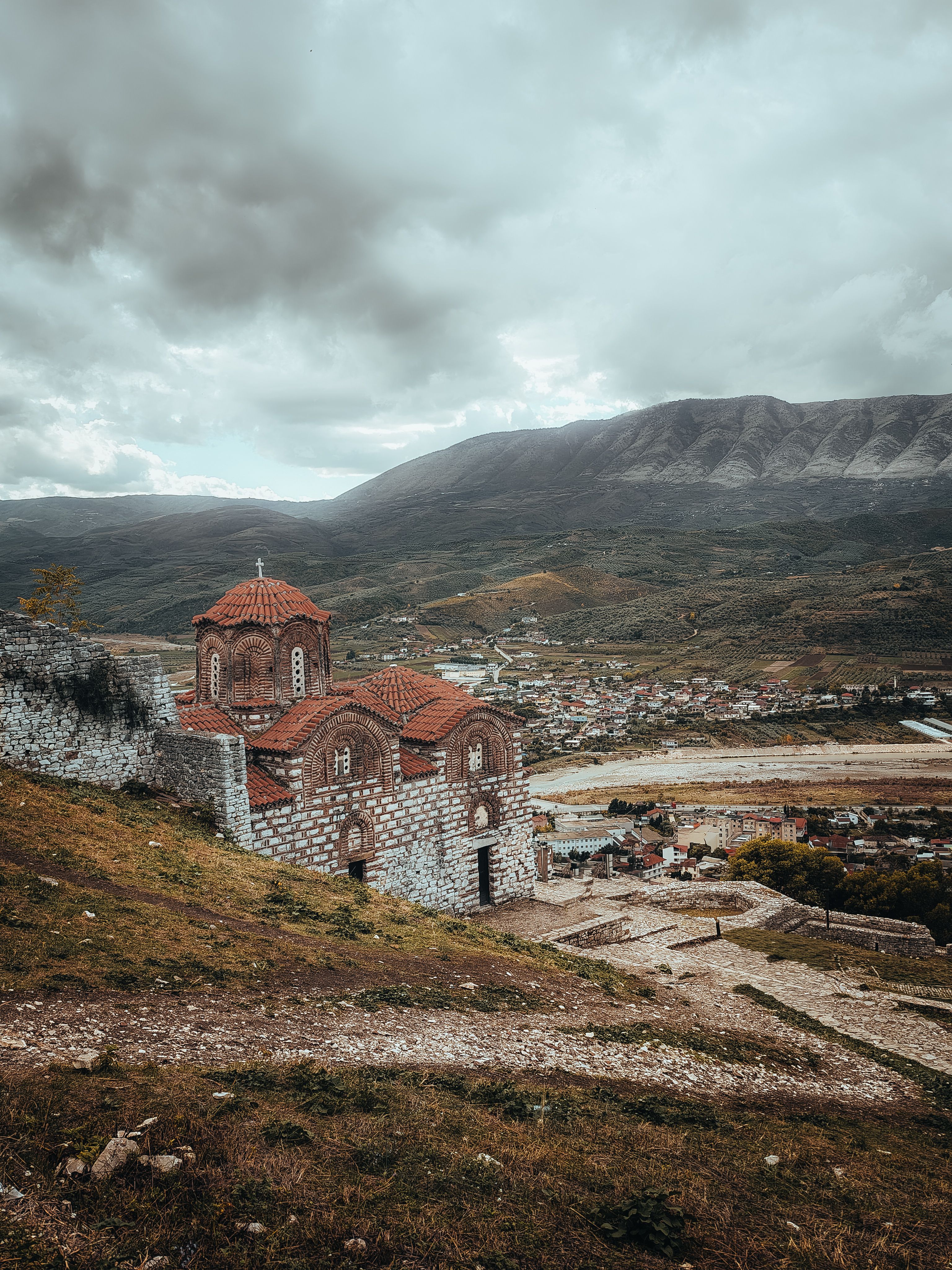 Ancient Church Overlooking Berat, Albania · Free Stock Photo