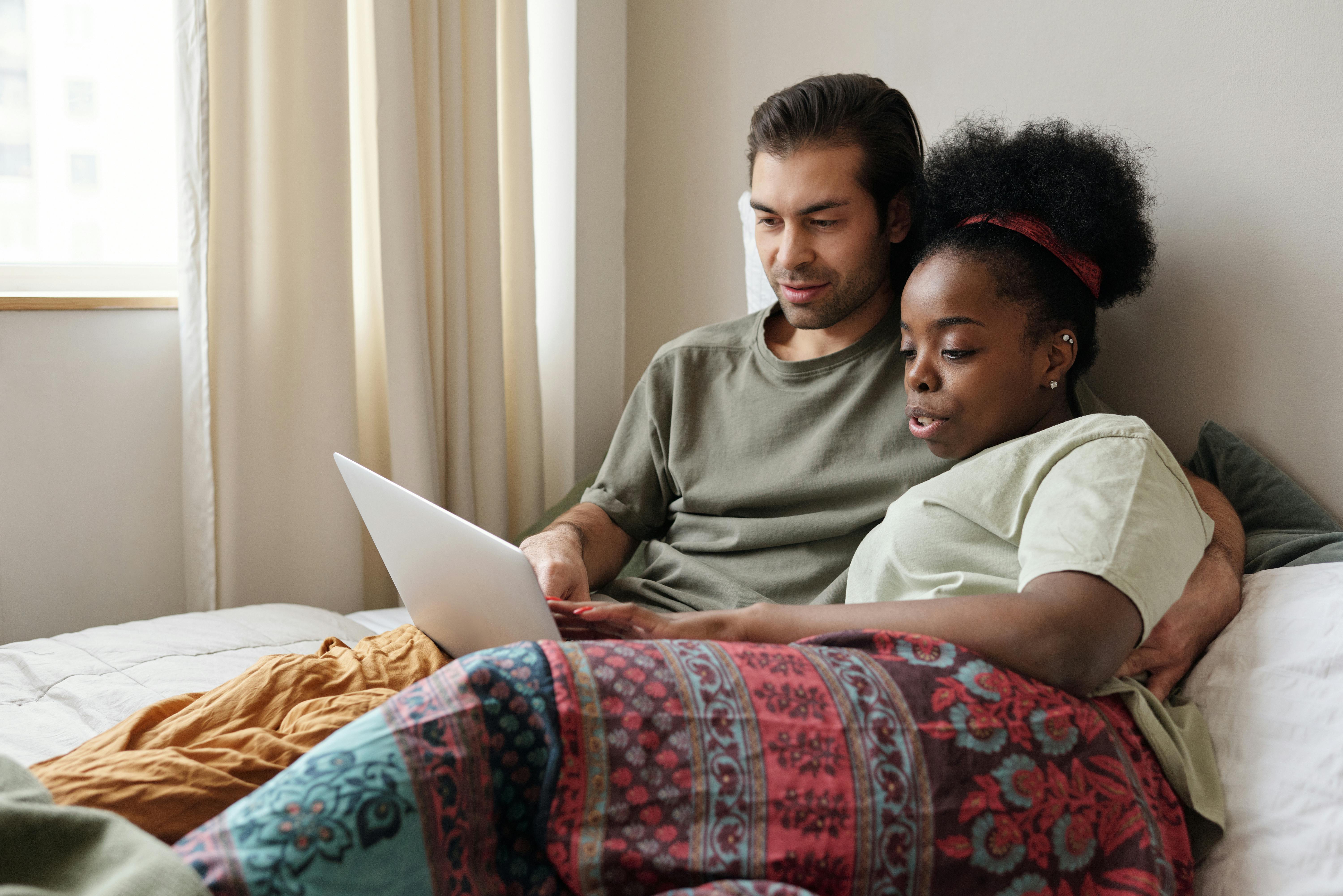 couple having bonding time