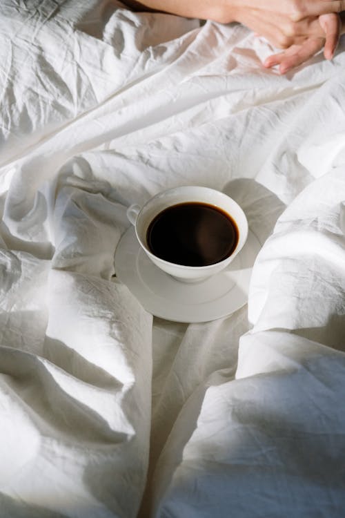 Základová fotografie zdarma na téma brzké ráno, byt, černá káva