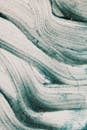 Abstract painted background with wide wavy lines