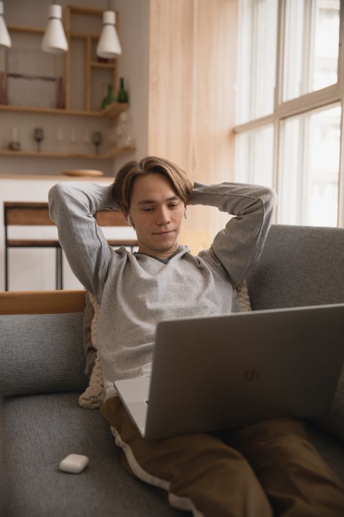Photo Of Man Using Laptop · Free Stock Photo