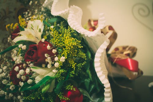 Close-Up Photo Of Flowers