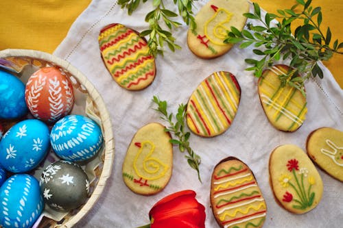 Základová fotografie zdarma na téma barevný, cookies, jaro