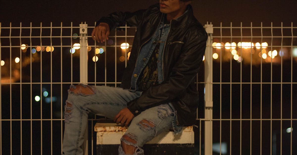 How to make your own ripped jeans men