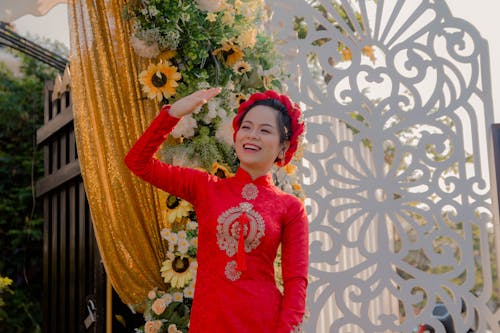 Безкоштовне стокове фото на тему «toothy smile, азіатська жінка, барвистий» стокове фото