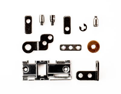 Assorted metal eyelet and washer fastener sets