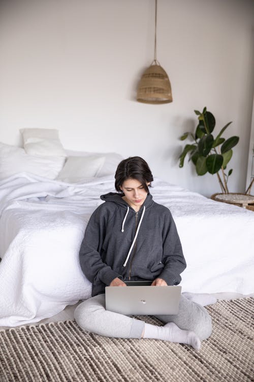 Photo Of Woman Using Laptop