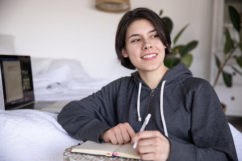 Photo Of Woman Wearing Hoodie