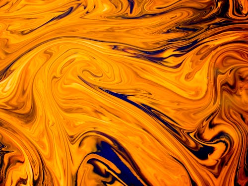 Golden Liquid Paint