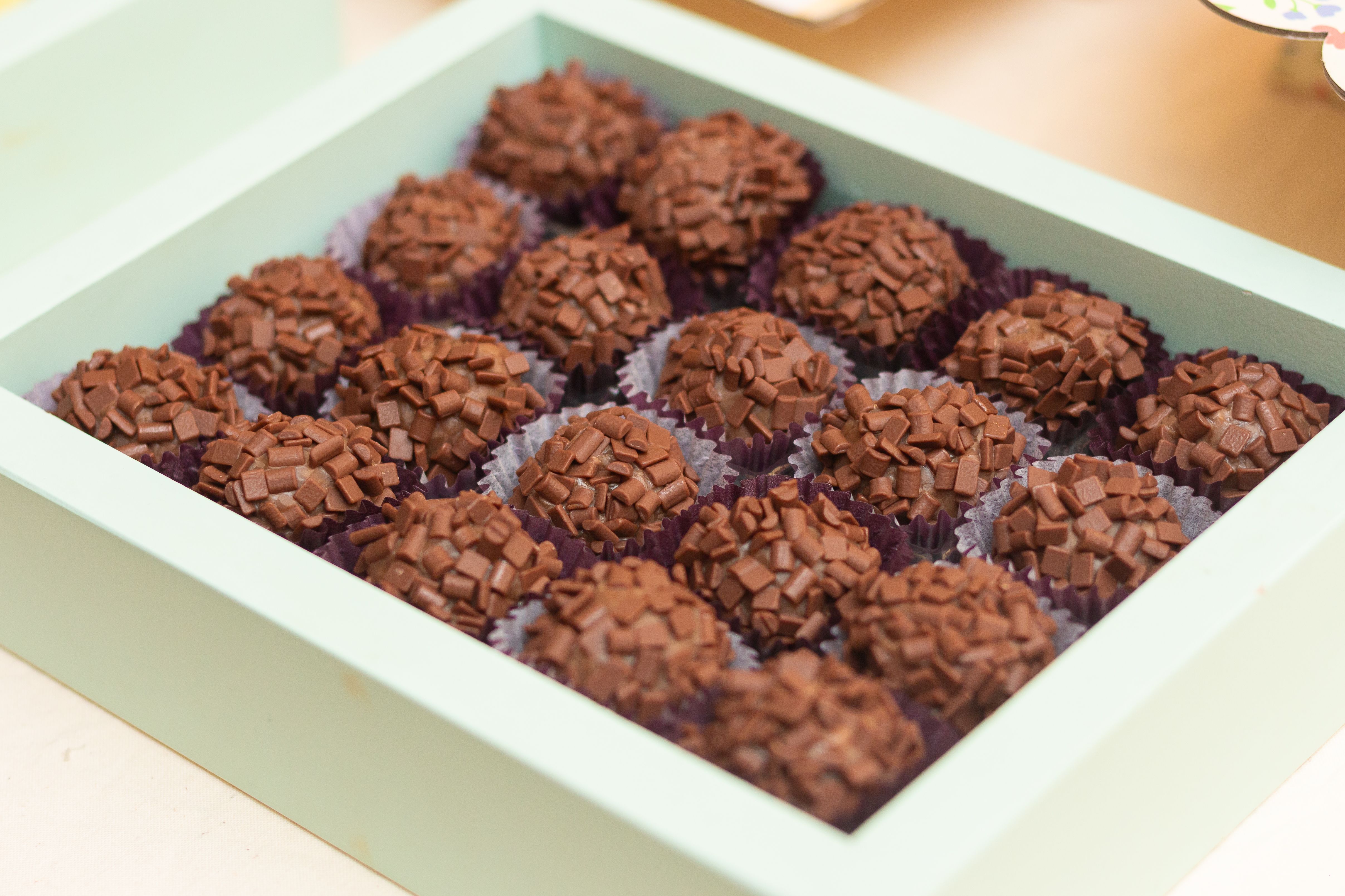 Box of Brazilian Brigadeiro Chocolate Sweets · Free Stock Photo