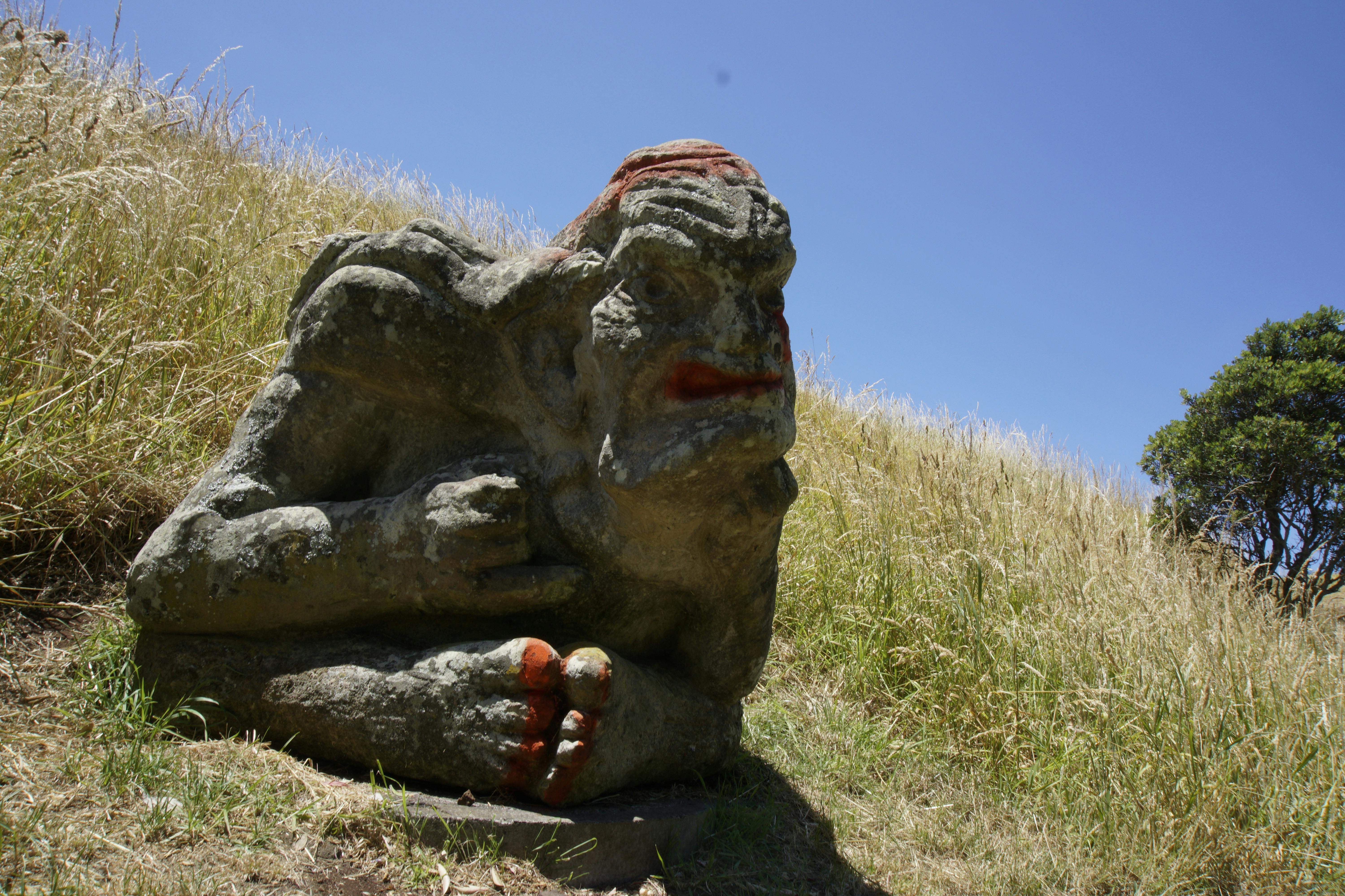 Free Stock Photo Of Maori New Zealand Statue