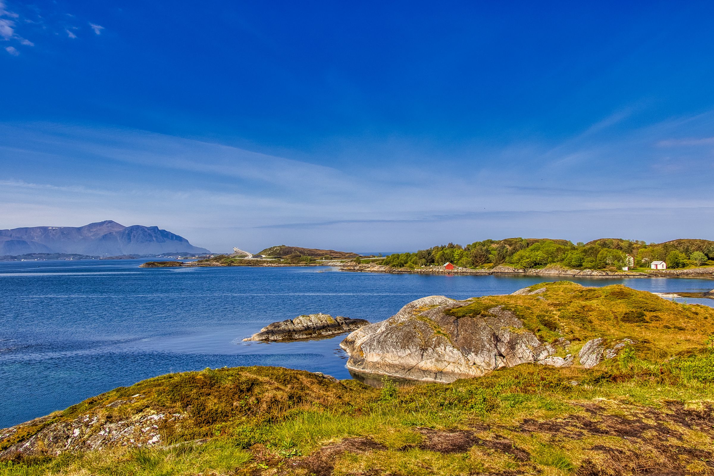 fjorden Noorse kustlandschap