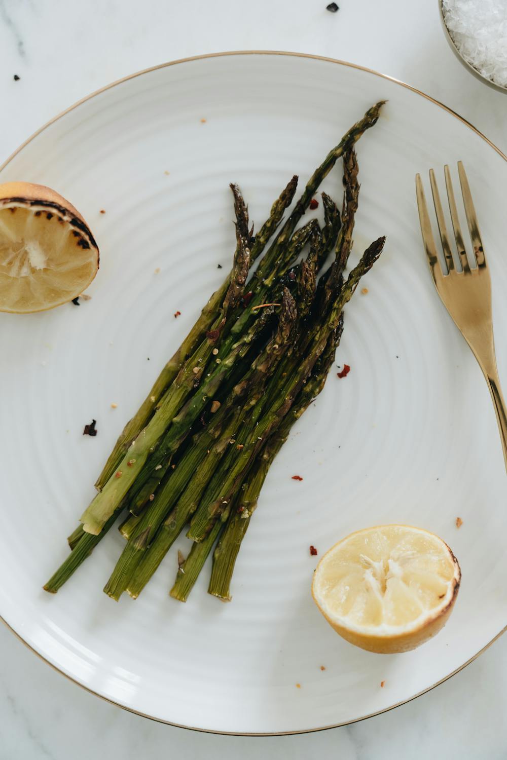 Grilled Lemon-Garlic Asparagus
