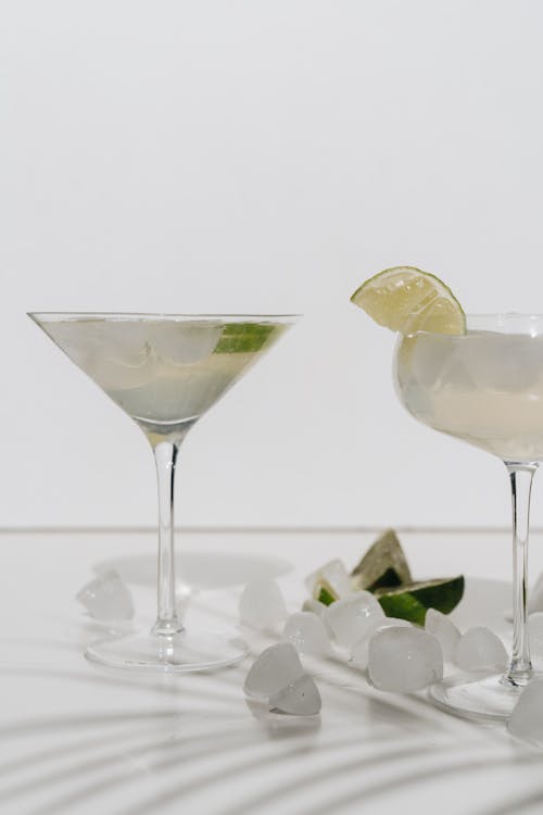 Free Photo Of Cocktail Glass With Lime Stock Photo