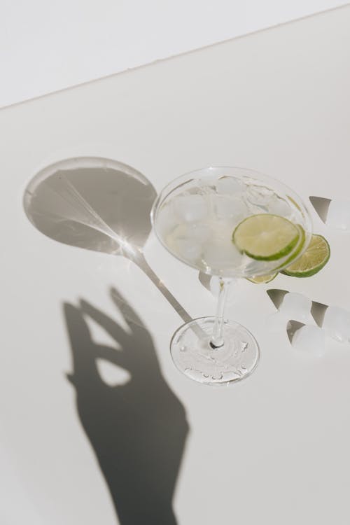 Photo Of Cocktail With Sliced Lime