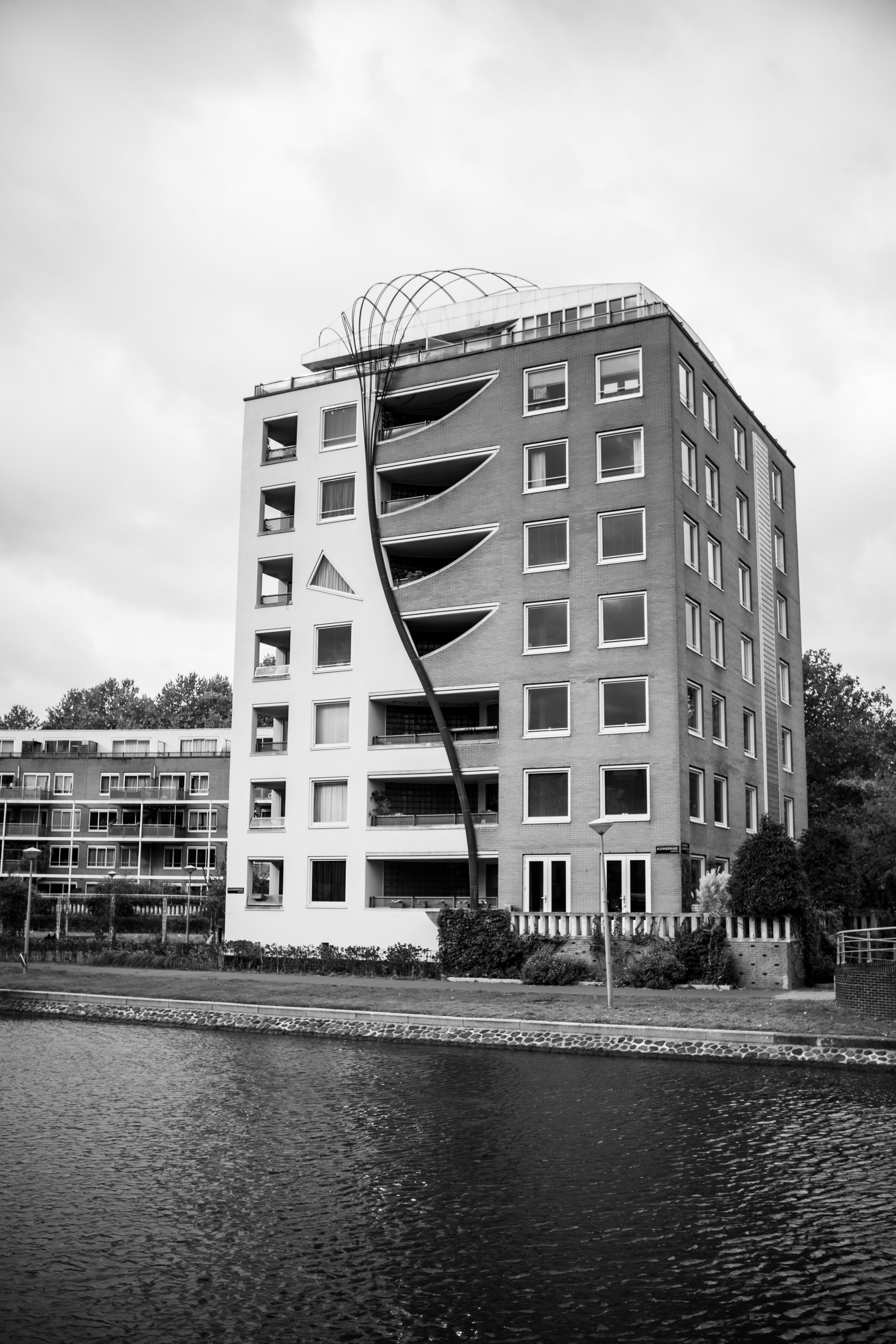 Contemporary Building Architecture in Amsterdam · Free Stock Photo