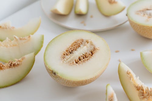 Free Close-Up Photo Of Sliced Melon Stock Photo