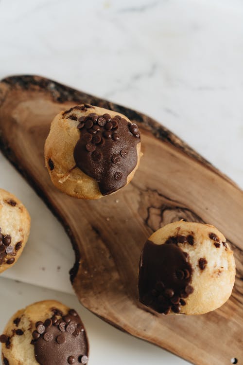 Free Close-Up Photo Of Chocolate Muffins Stock Photo
