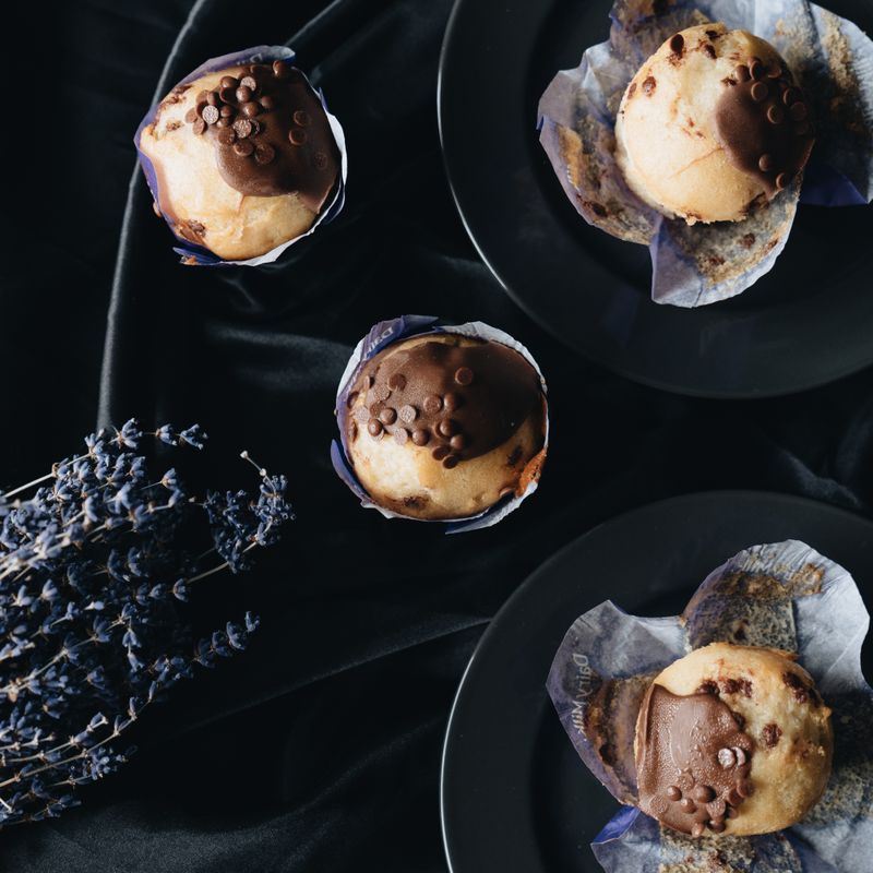 French Lavender Honey Muffins