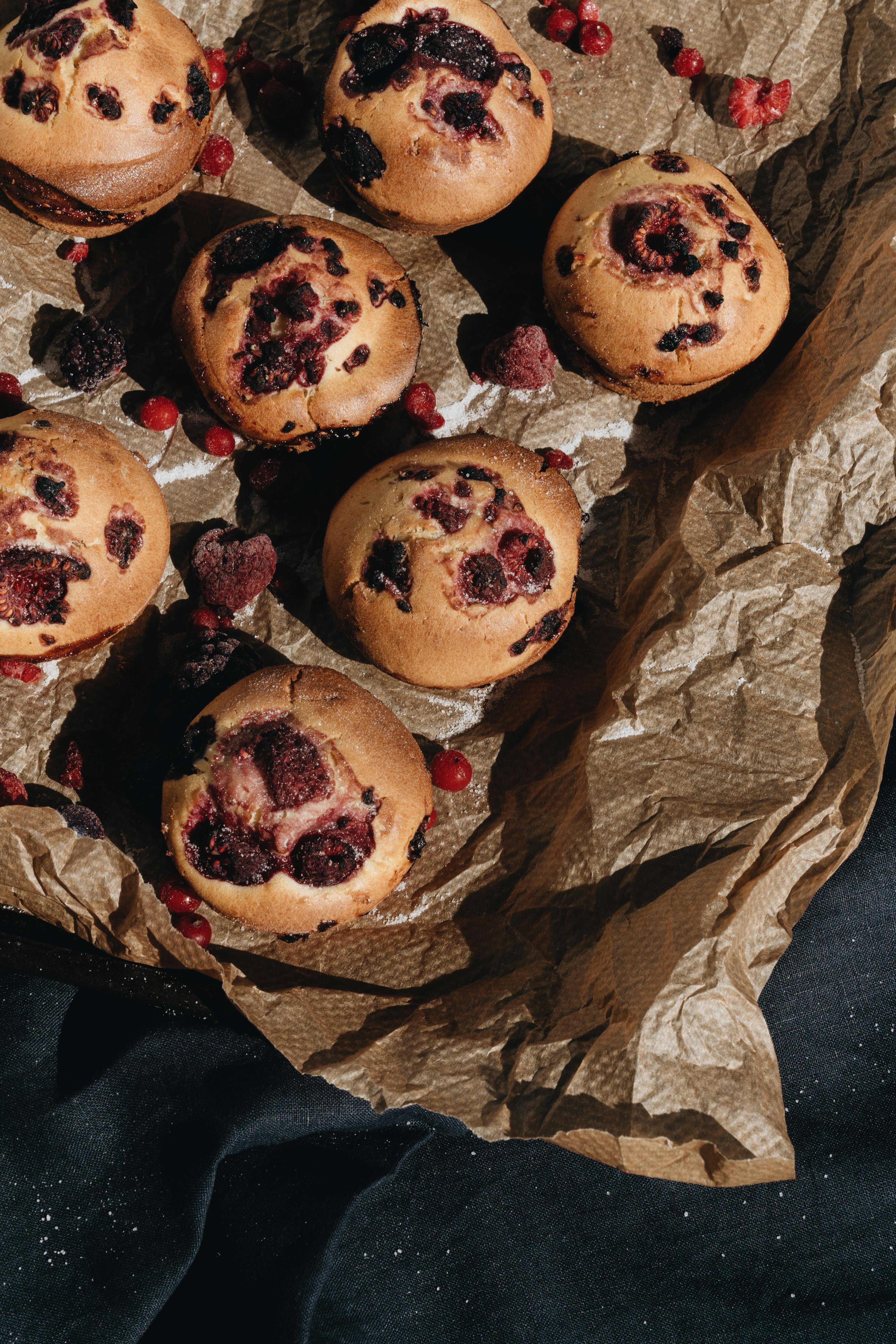 Photo Of Berry Muffins · Free Stock Photo