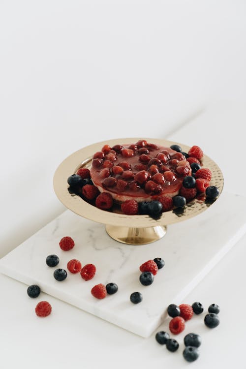 A Mixed Berries Cheesecake
