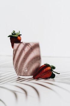 Smoothie à la banane et au beurre d'arachide riche en protéines