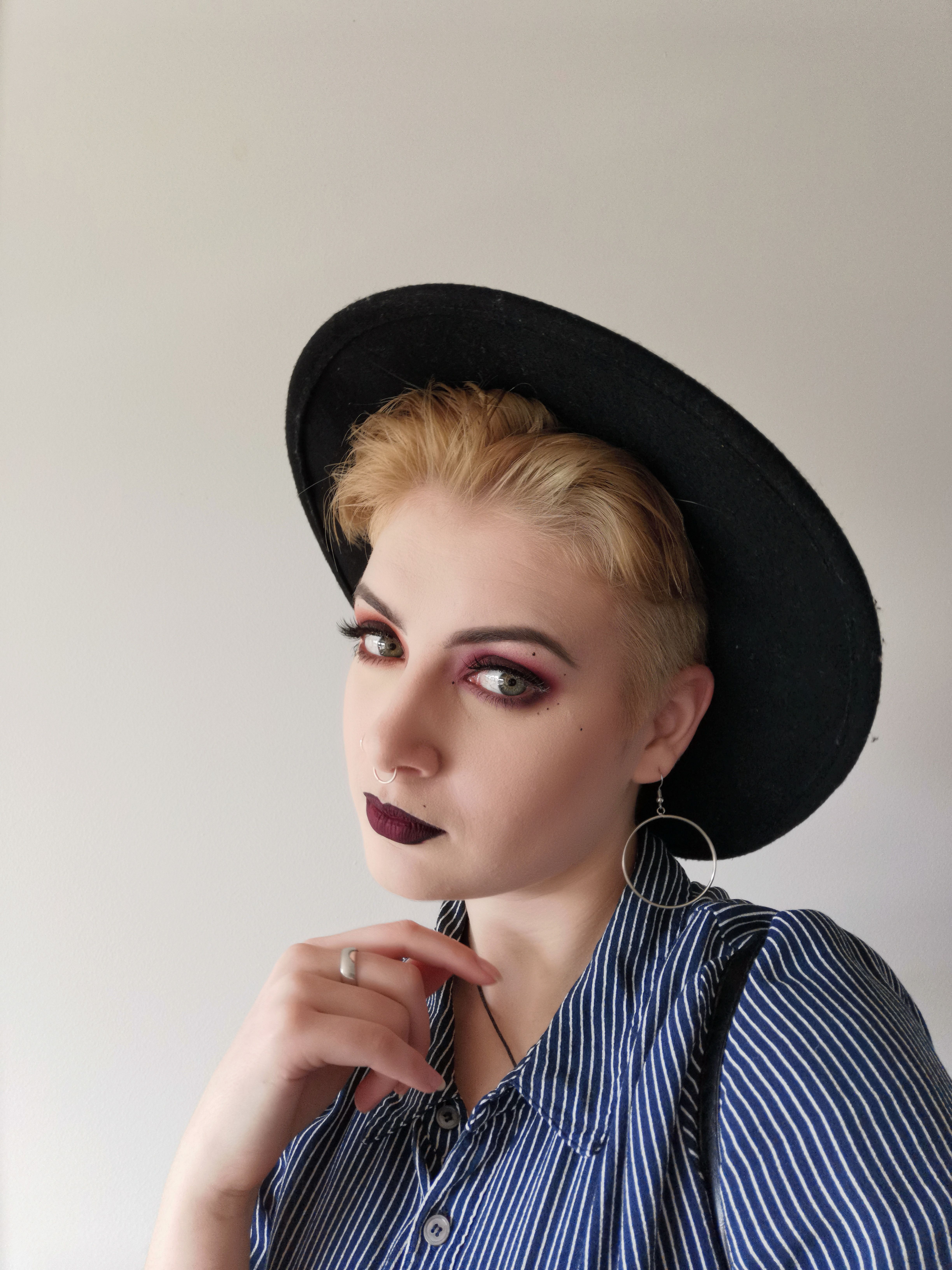 Photo Of Woman Wearing Black Hat · Free Stock Photo
