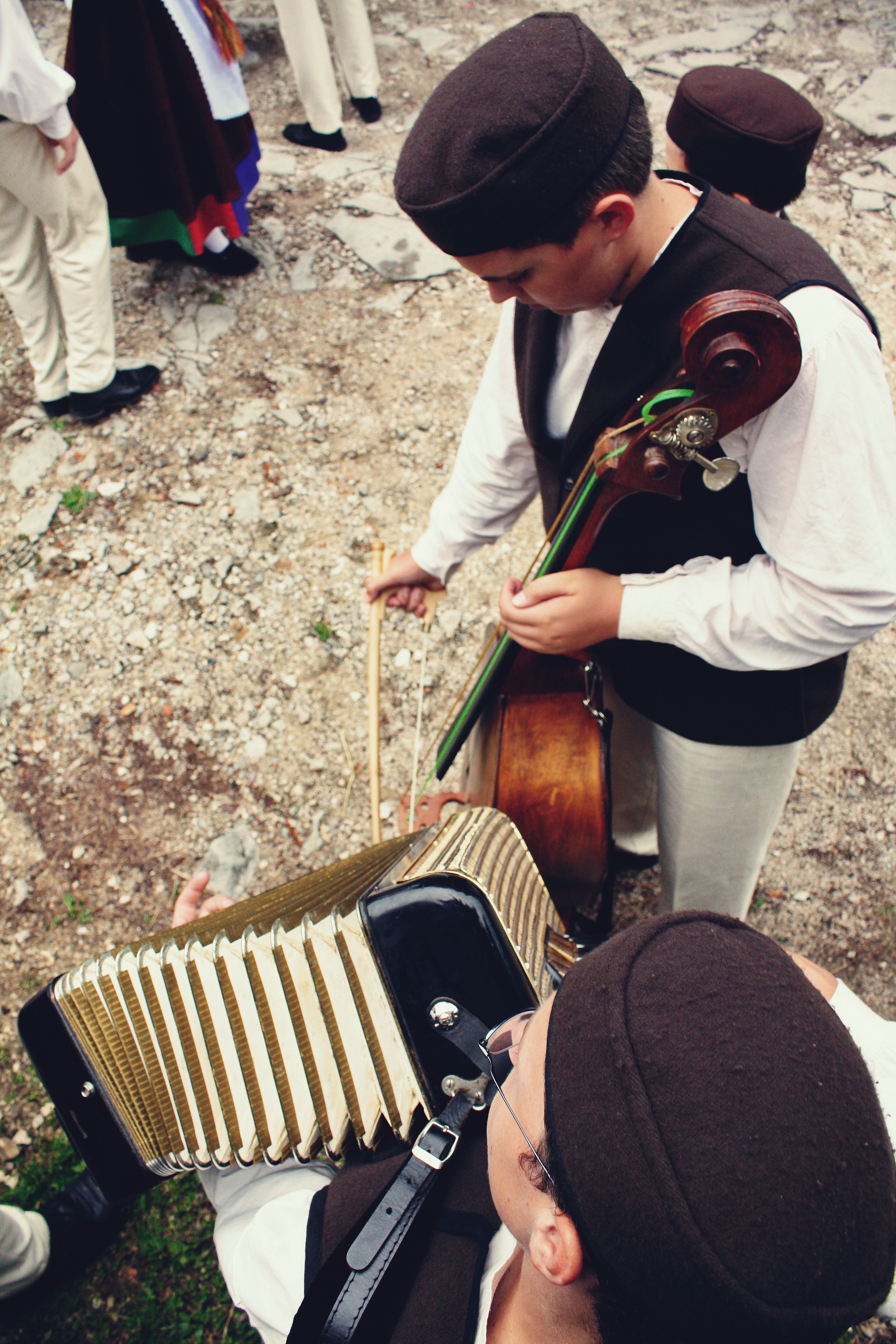 Traditional Musicians Playing Outdoors · Free Stock Photo