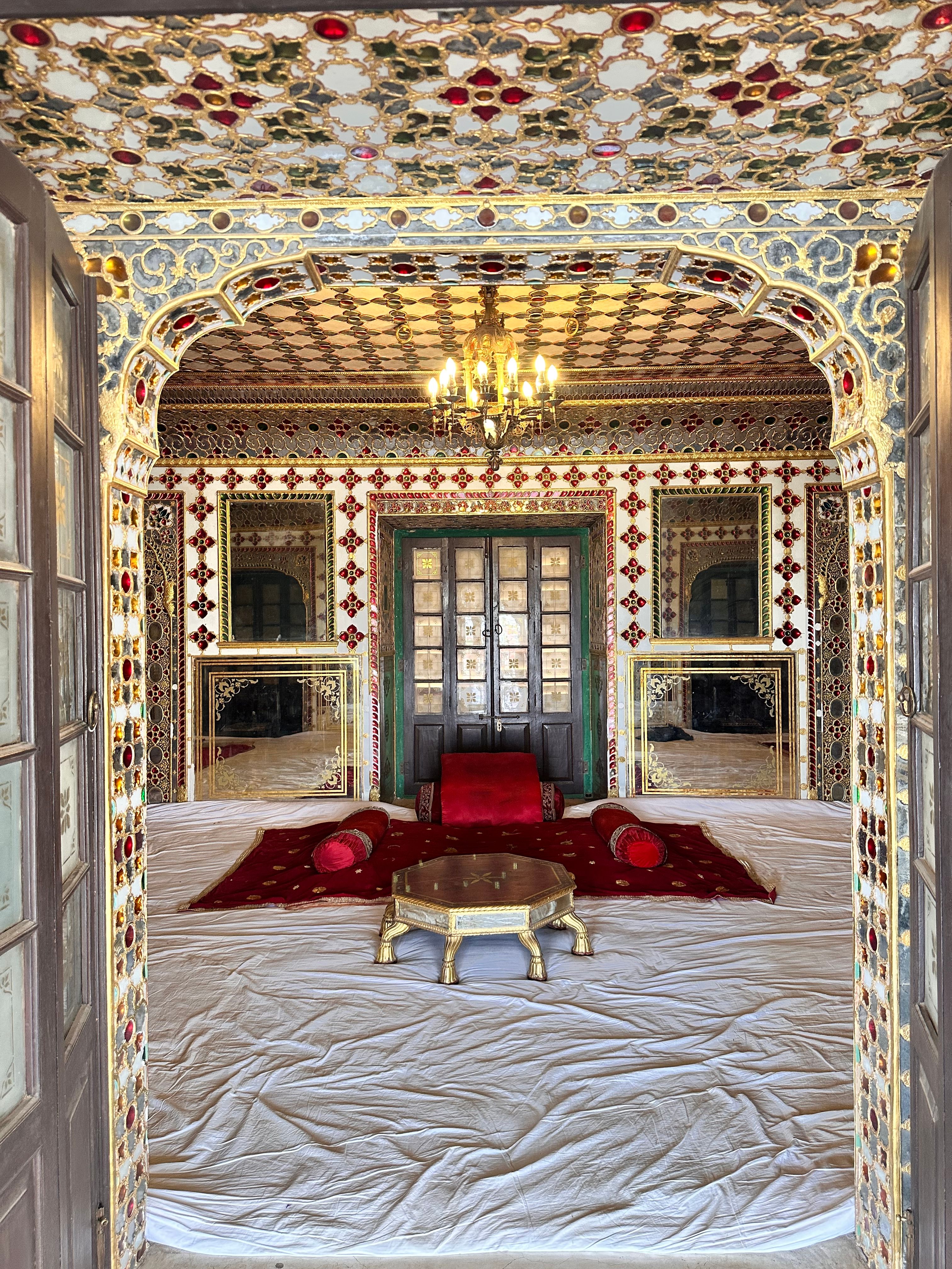 Intricate Interior Design of Historic Indian Palace · Free Stock Photo