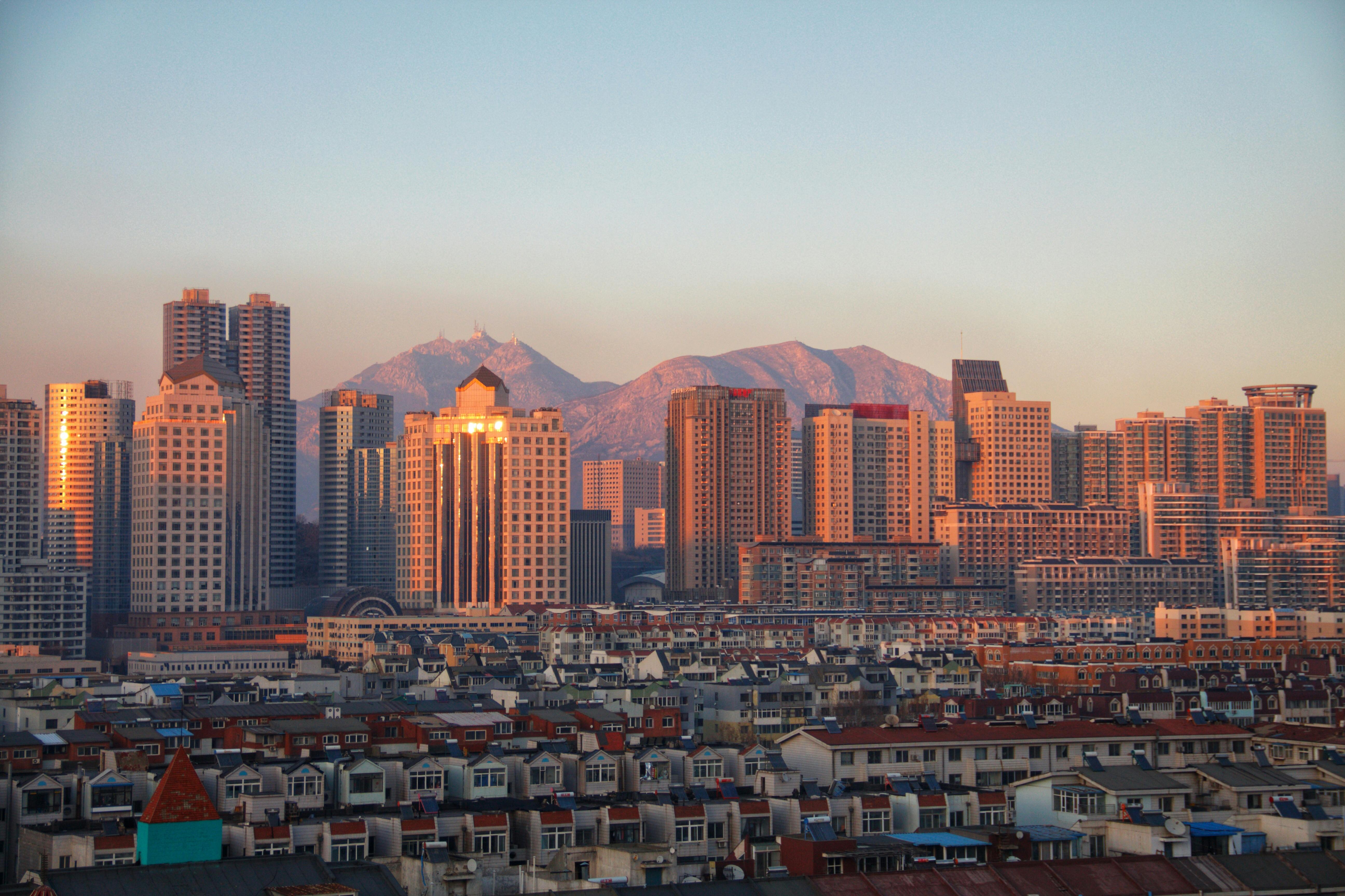 photo of city during dawn