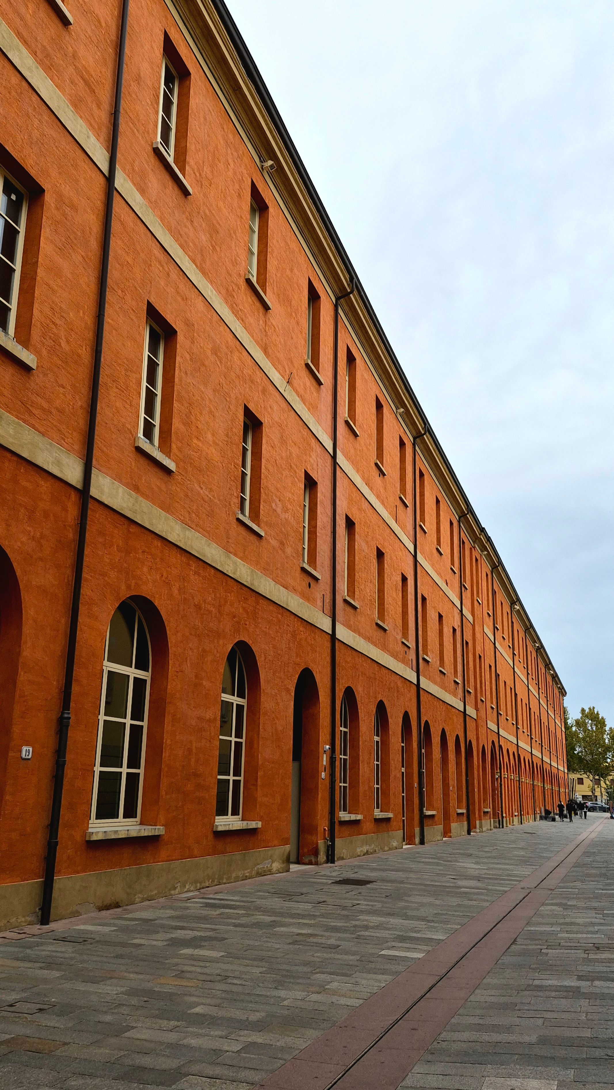 Italian Architectural Building with Arched Windows · Free Stock Photo