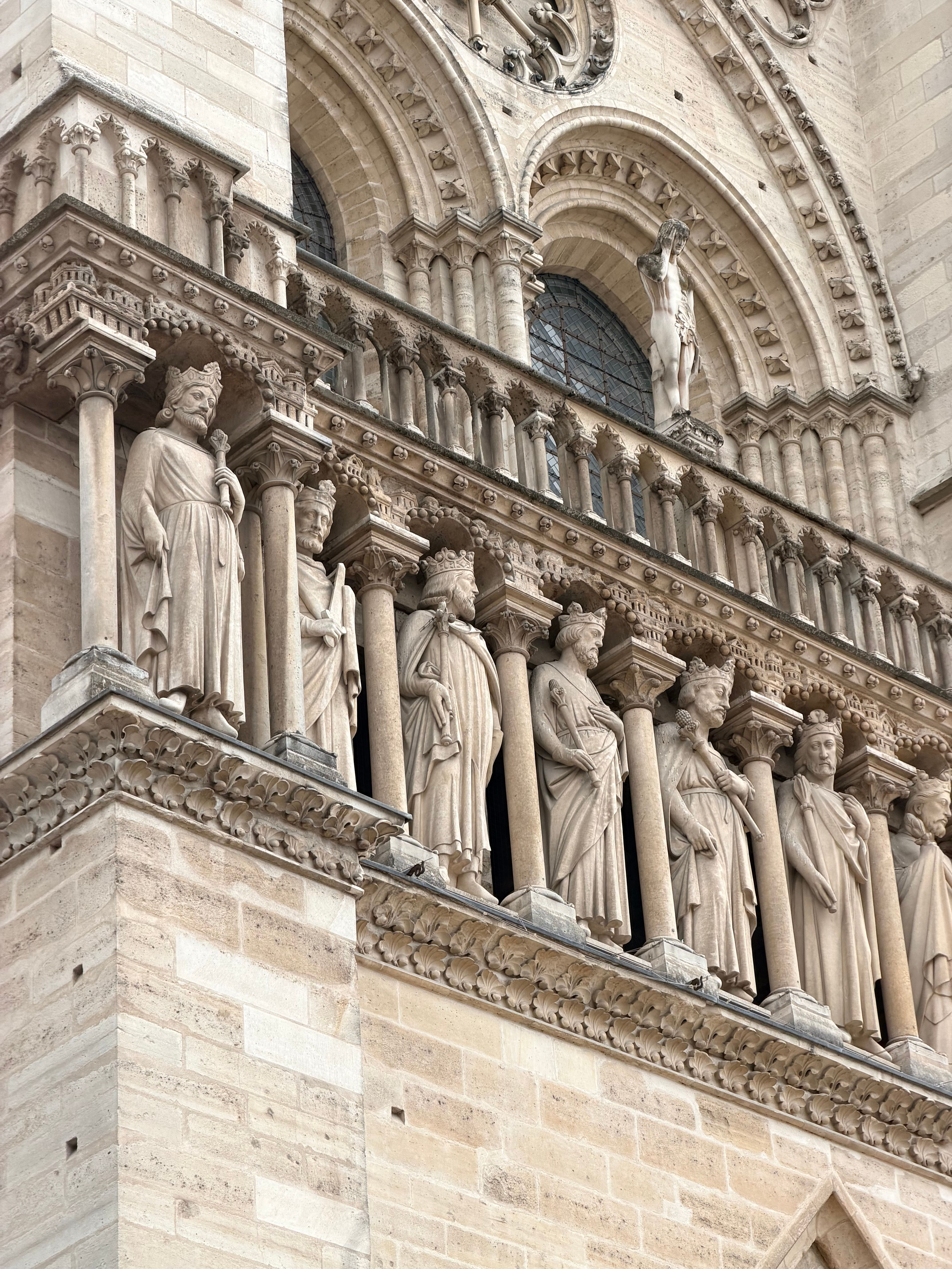 Gothic Architecture with Detailed Statues · Free Stock Photo