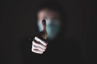 Person Doing Thumbs Up