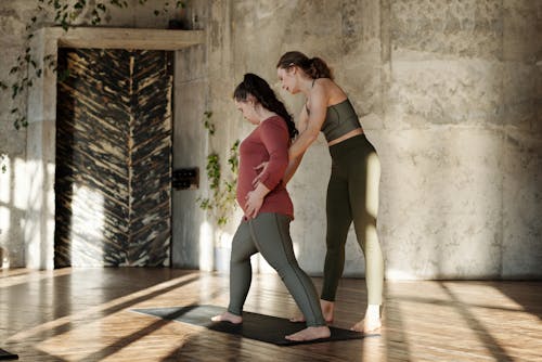 Women Doing Yoga