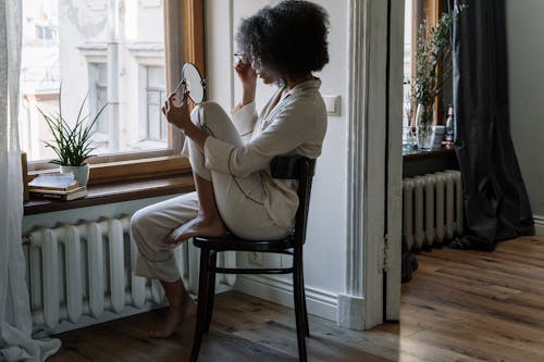 Free stock photo of afro, afro hair, appartment Stock Photo