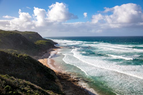 Kostenloses Stock Foto zu bewölkt, bucht, küste